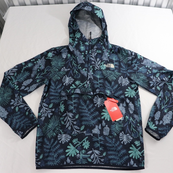 north face flower jacket